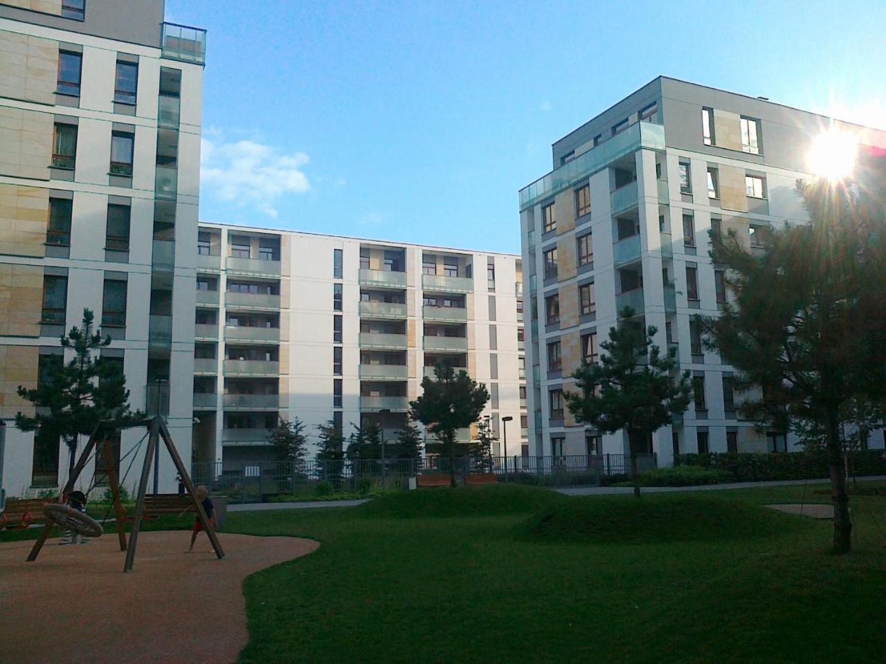 Zoliborz Green Garden Apartment Варшава Экстерьер фото