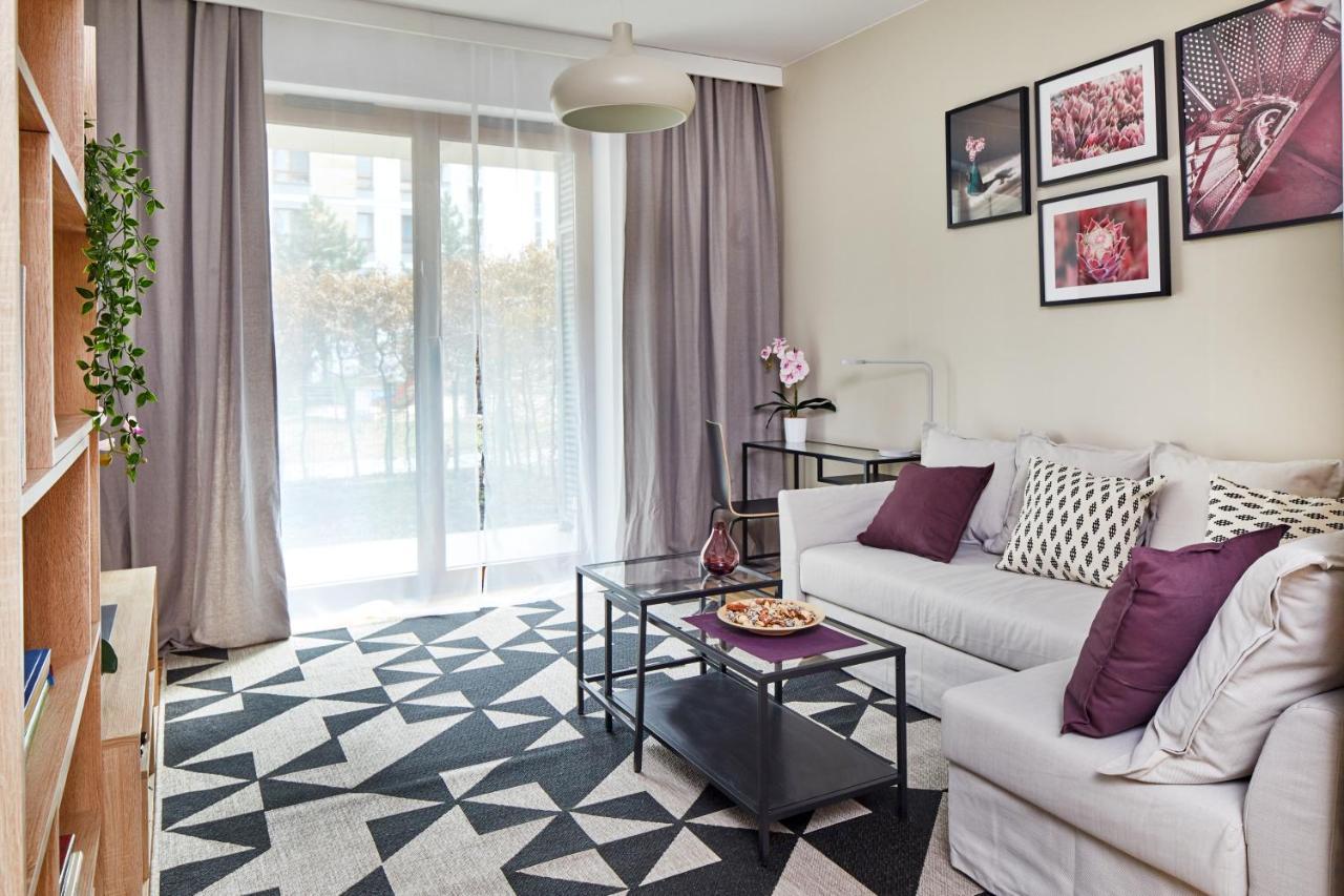 Zoliborz Green Garden Apartment Варшава Экстерьер фото
